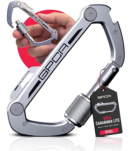 Amazon.co.jp: OCTO MAX 20-in-1 チタンカラビナ マルチツール | 高