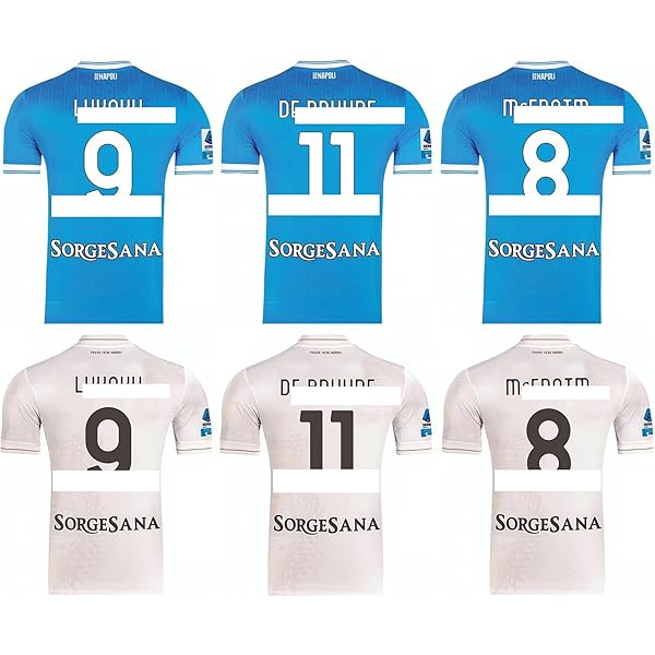 Amazon.co.jp: [Farstyle] 25-26 ナポリ ユニフォーム ホーム ルカク 9