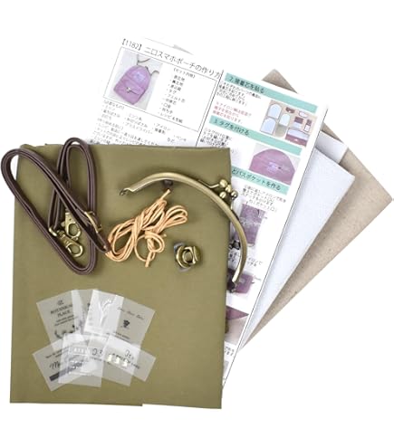 Amazon | MYmama 七五三 がま口 バッグ キット 手芸キット 手作り