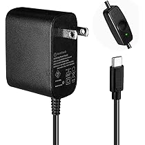 Amazon.co.jp: Vesonn For Raspberry Pi 5/Pi 4 電源 スイッチ付き GaN