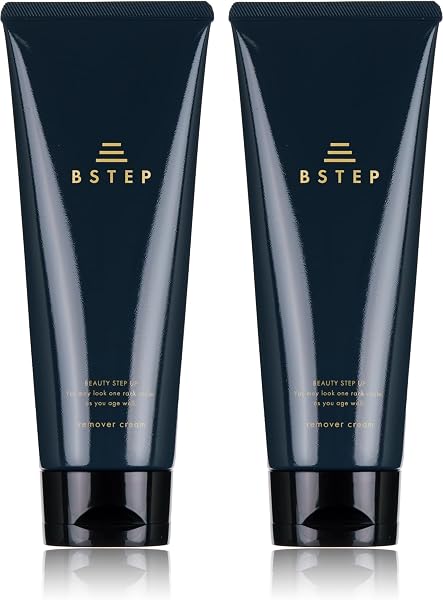 BSTEP Hair Removal Cream for Men, VIO Compatible, Low Irritation, Large Capacity 230g, Quasi-Drug (2-Pack) - 1