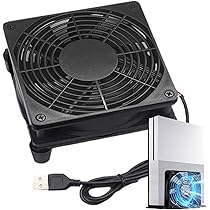 Amazon.co.jp: 小型ルーター冷却ファン - USB Powerrポータブル