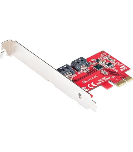 SSD マウンタ　Pcie接続　Marvell社製 88SE9230搭載 Amazon.com: Generic 4-Lane PCIe 2.0 to 4-Port 6 Gbps SATA