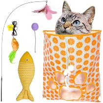 猫のおもちゃ Amazon.co.jp: 六猫（SixMeow）猫おもちゃ、猫トンネル、猫 おもちゃ