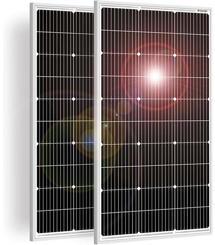 Amazon.co.jp: DOKIO 100W 18V 高効率単結晶ソーラーパネル 12V