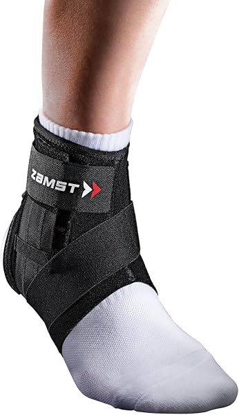 【バレーボール西田有志選手 愛用ブランド】 ザムスト(ZAMST) 固定力と動きやすさを両立する足首サポーター Aシリーズ テーピング理論を応用 高通気性で蒸れにくい 大人 子供 バスケ バレー テニス サッカー 日常生活 - 1
