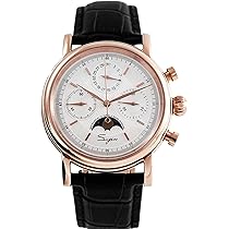 Amazon.co.jp: SUGESS メンズ腕時計 機械式 ムーンフィーズ