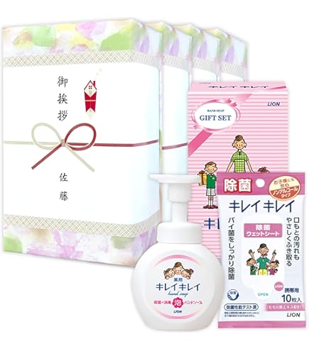 Amazon.co.jp: ライオンギフト 【新生活/中元】キレイキレイ ハンド