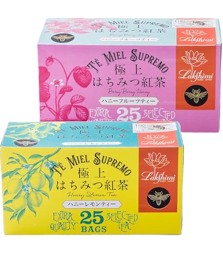 Amazon.co.jp: Lakshimi(ラクシュミー) 極上はちみつ紅茶10袋入 ミニ