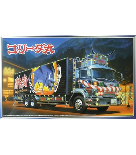 Amazon | 青島文化教材社 1/32 4tデコトラ No.45 由加丸水産急行