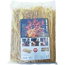 稲藁 Amazon | 藁焼き用 藁 ワラ 500g 国産無農薬ワラ 有機JAS認定米