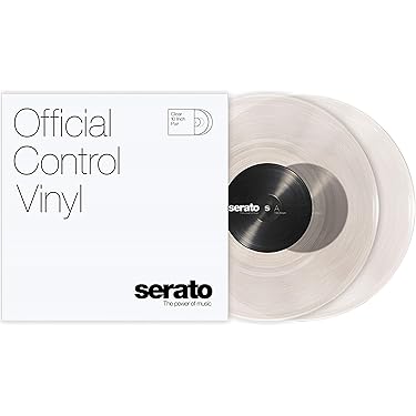 serato コントロールレコード　透明　10インチ Amazon | Serato Control Vinyl (10