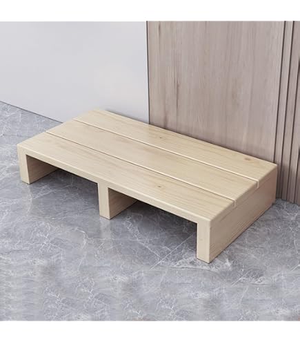 Amazon｜玄関台 踏み台 玄関踏み台 竹製 幅40/50/60/80cm 玄関ステップ