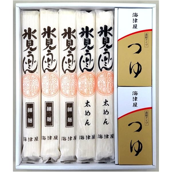未開封　海津屋　氷見うどん細麺&つゆセット 細麺3本・つゆ6袋セット | カテゴリーから選ぶ,細麺 | 【公式
