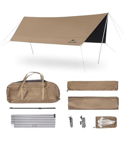 Snow Peak FES-275 Connect Tarp, Hexa, Ivory : Amazon.sg: Sporting
