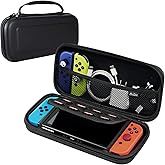 ProCase Carrying Case for Nintendo Switch OLED Model & Nintendo Switch, Hard Shell Travel Box Case for Nintendo Switch/Switch