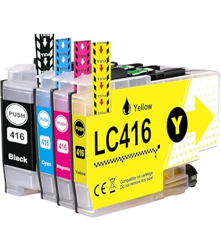 Amazon.co.jp: 【Ftprint】LC416 LC416-4PK 4色セット ブラザー