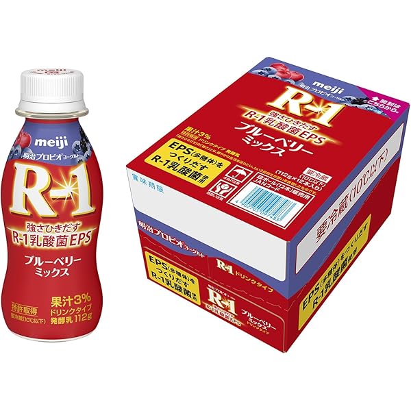 Amazon.co.jp: （クール便） 明治 ヨーグルト R-1 ドリンク