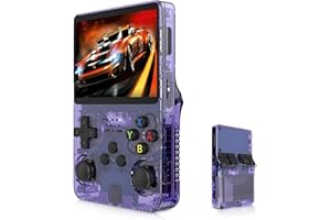 R36S ハンドヘルドゲームコンソール、3.5 インチ IPS スクリーンハンドヘルドレトロゲームコンソール、Linux システム用の DDR3L 1GB レトロビデオゲームコンソール