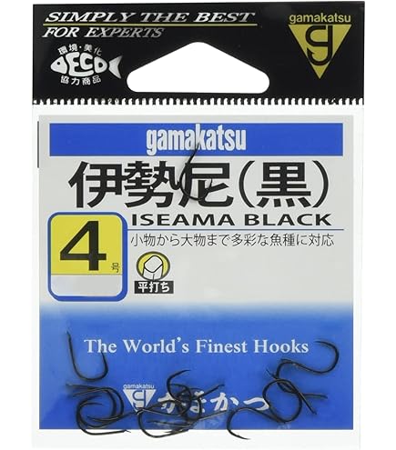 Amazon | がまかつ(Gamakatsu) 伊勢尼 フック (銀) 11号 釣り針