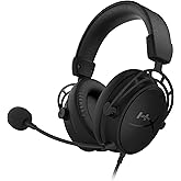HyperX Cloud Alpha S - Gaming Headset, for PC and PS4, 7.1 Surround Sound, Adjustable Bass, Dual Chamber Drivers, Chat Mixer,