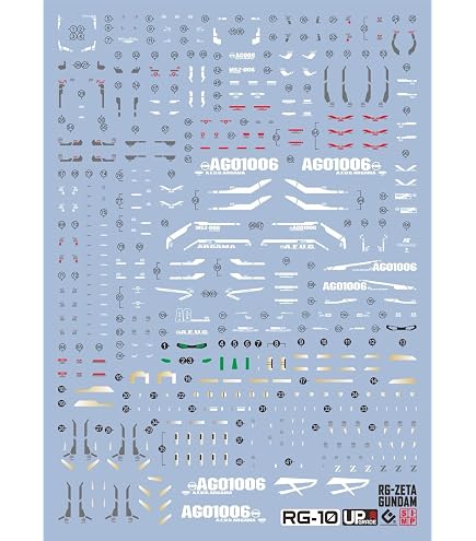 Amazon | 蛍光!!1/144 ロボット MS 炎社ディテールアップ用水転写式
