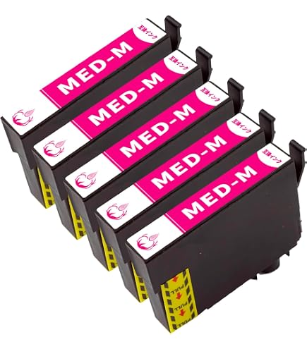 Amazon.co.jp: ew-056a インク ew-456a インク MED-4CL 互換インク