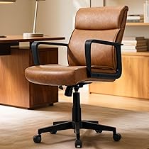 Amazon.co.jp: Artswish Brown ミッドセンチュリー モダン オフィス