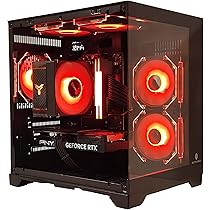 【新品ゲーミングPC】Ryzen5 5500 RX7600 AMD Ryzen5 5500／RX7600 8GB ガラス2面コンパクト ゲーミングPC