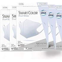 Amazon.co.jp: 【まとめ売り5箱セット】超快適マスク スマートカラー  