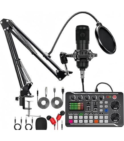 【M2180-70-45】カラオケセット家庭用 V8S DJ ミキサー セット Amazon | BONKYO カラオケセット家庭用 V8S DJ ミキサー セット ライブ