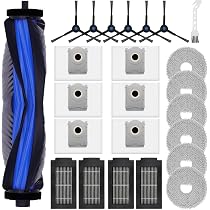 Replacement Dust Bags & Mop Pads For ECOVACS DEEBOT T50 Series - 6 Bags & 6 Pads Vacuum Cleaner Parts