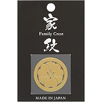 特注 家紋 丸に三つ柏 ゴールドラメ 金属製ラメチップ 特注 家紋