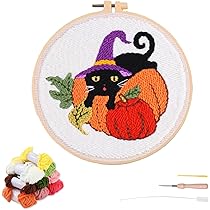 【絶版品】 ハロウィン　刺繍パッチ1 Amazon | ハロウィン刺繍、ハロウィン針先 - ハロウィン刺繍