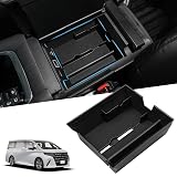 LIMSTYLE トヨタ アルファード ヴェルファイア 40系 コンソールトレイ 収納ボックス ALPHARD VELLFIRE 40 センターコンソール ティッシュケース 小物入れ R5.6～現行 アクセサリー 内装パーツ 専用グッズ 滑り止め ゴムマット付き 車種専用 装着簡単 メーカー直営