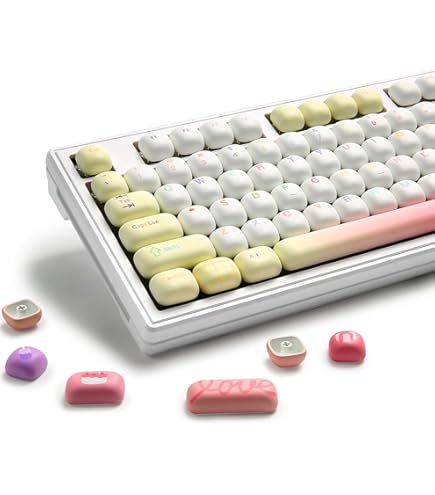 Amazon | アニメキーキャッ 狐坂ワカモ キーキャップ 108 PBT