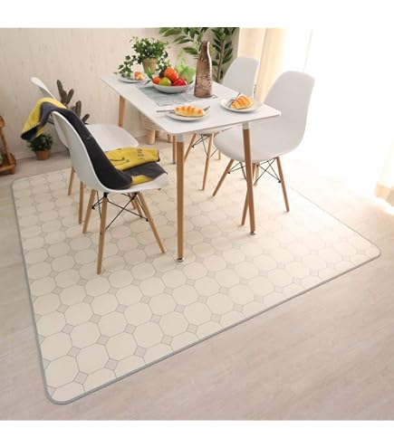 Amazon｜ノルディック リビングマット 北欧 140*160 撥水加工 ラグ