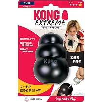Amazon | Kong(コング) 犬 おもちゃ ブラックコング L サイズ コングを