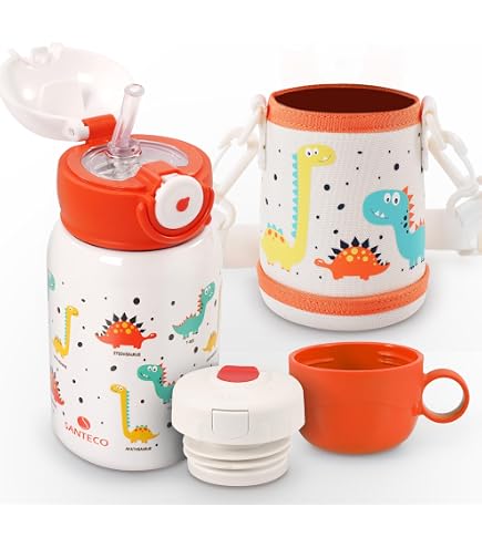 Amazon | しなこちゃん 水筒 450ml【真空二重構造・保冷保温対応
