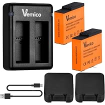 Amazon | Vemico for insta 360 Ace Pro2バッテリー 2*1800mAh互換 360