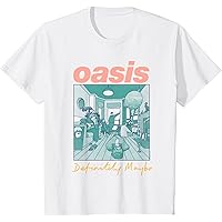 Amazon | Oasis Amazon Exclusive WTSMG Logo Navy Tシャツ | Tシャツ