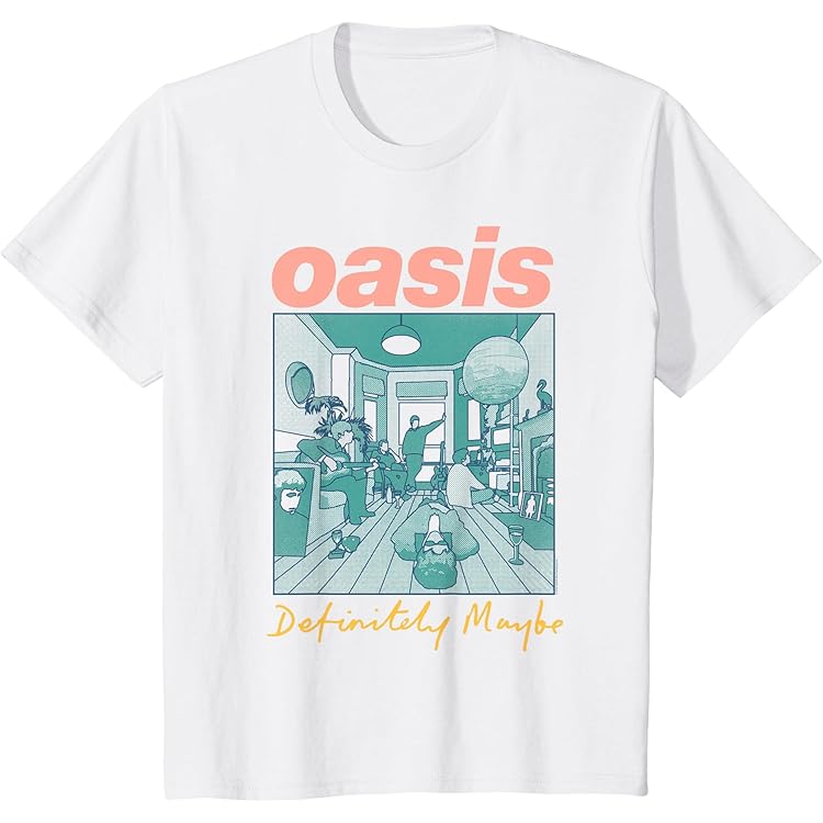 Amazon | Oasis Amazon Exclusive All Around The World 1997 White T