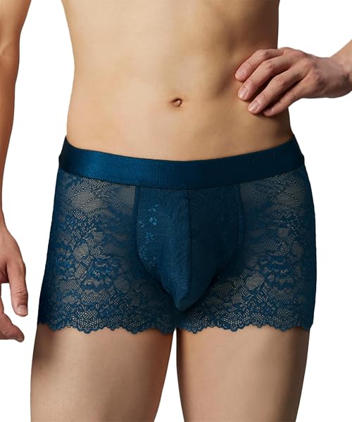 WACOAL MEN(ワコールメン)ボクサーパンツ【レースボクサー】通気性 ムレ軽減 アウターにひびきにくい 前閉じ 下着 WT3822 メンズ - 1