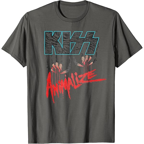 Amazon | KISS - マスクなし Tシャツ | Tシャツ・カットソー 通販