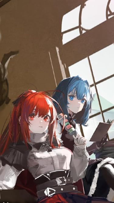 魔女と傭兵  iPhone/Androidスマホ壁紙(480×854)-1 - ミリーナ=クローズ,セツ＝ミハバリ