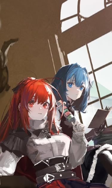 魔女と傭兵  iPhone/Androidスマホ壁紙(480×800)-1 - ミリーナ=クローズ,セツ＝ミハバリ