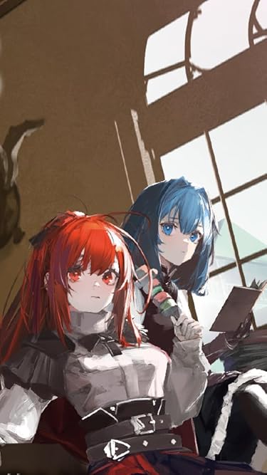 魔女と傭兵  iPhone/Androidスマホ壁紙(540×960)-1 - ミリーナ=クローズ,セツ＝ミハバリ