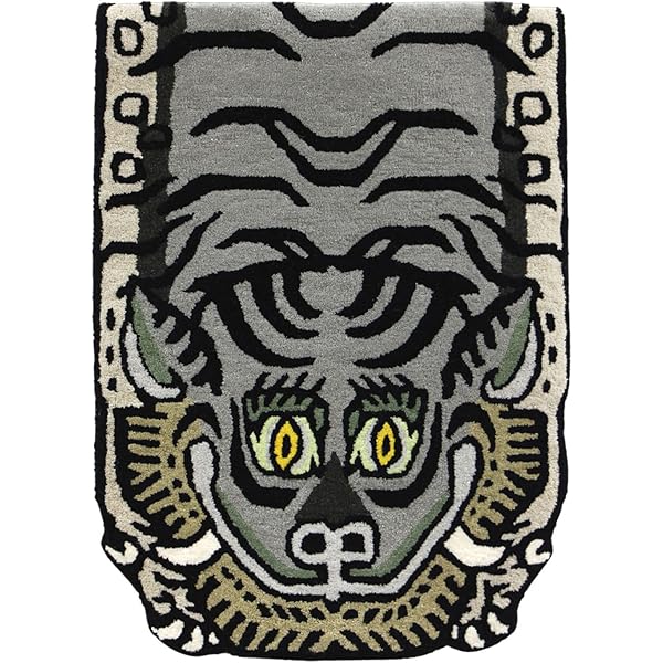 SAPEur TIBETAN TIGER RUG サプール ラグ マット SAPEur TIBETAN TIGER RUG サプール ラグ マット ラグ マット