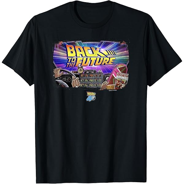 Back To The FutureドクTシャッツ青 Back To The FutureドクTシャッツ青 Back to the Future