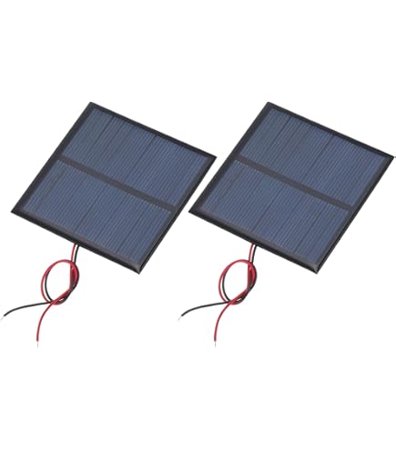 Amazon | uxcell ソーラーパネル 1.5V 0.65W ブラック グリーン 1個 Amazon | uxcell ソーラーパネル 1.5V 0.65W ブラック グリーン 1個
